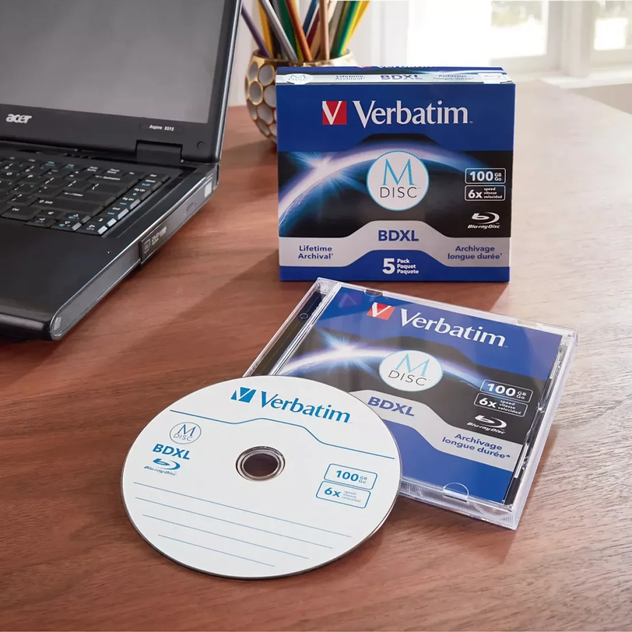 Verbatim 100GB Optik CD Medyaya Yöneliyor