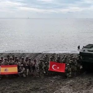 Türkiye ve İspanya, ortak deniz tatbikatı gerçekleştirdi.