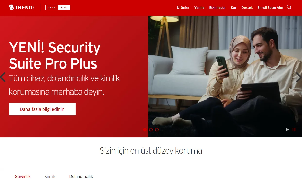 Trend Micro Antivirus+ Güvenlik