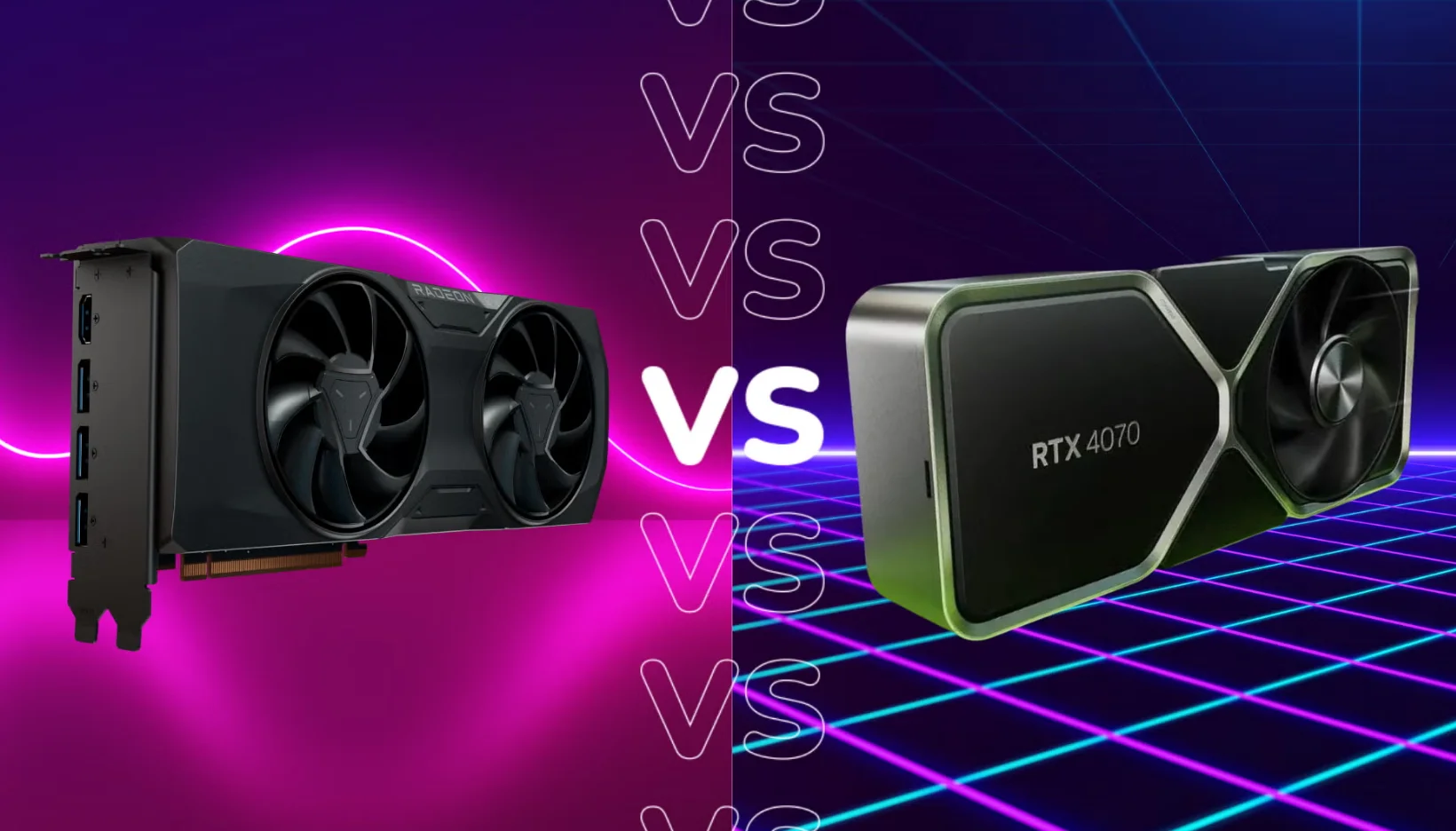 RTX 4070 vs RX 7800 XT